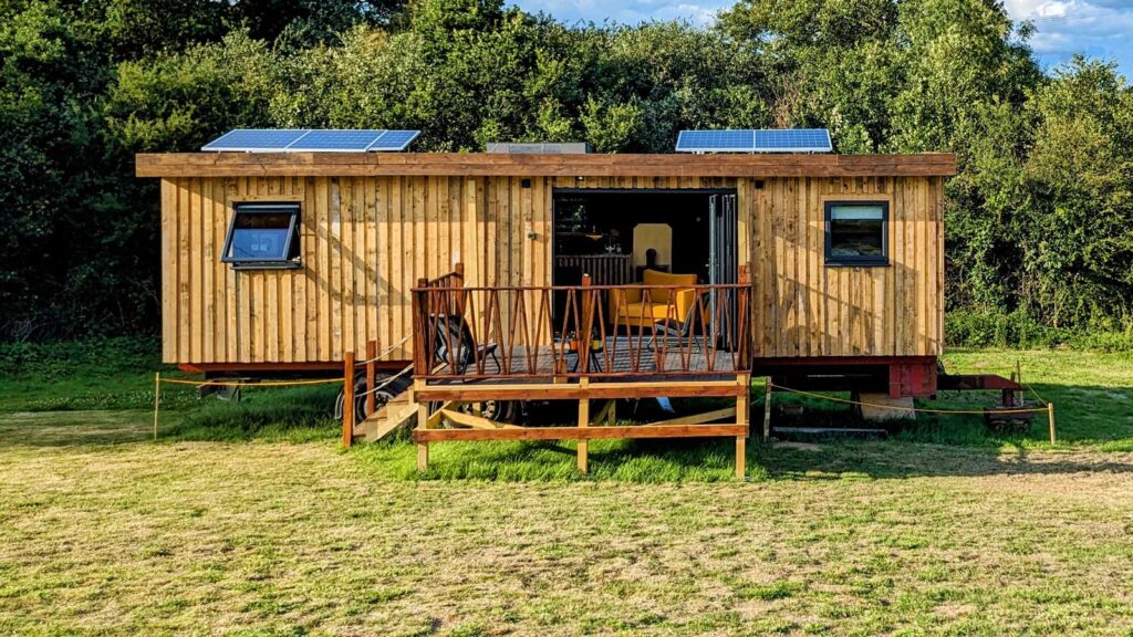 luxury glamping cabins sussex