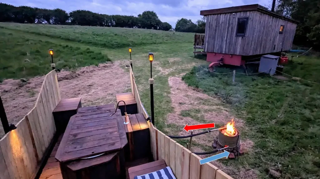 off grid hot tub glamping east sussex