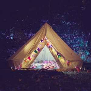 boutique glamping family friendly sussex music festival